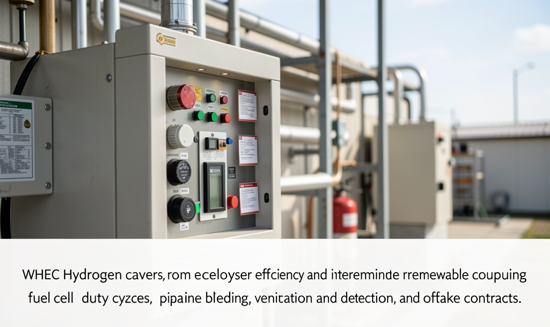 hydrogen from production to end use